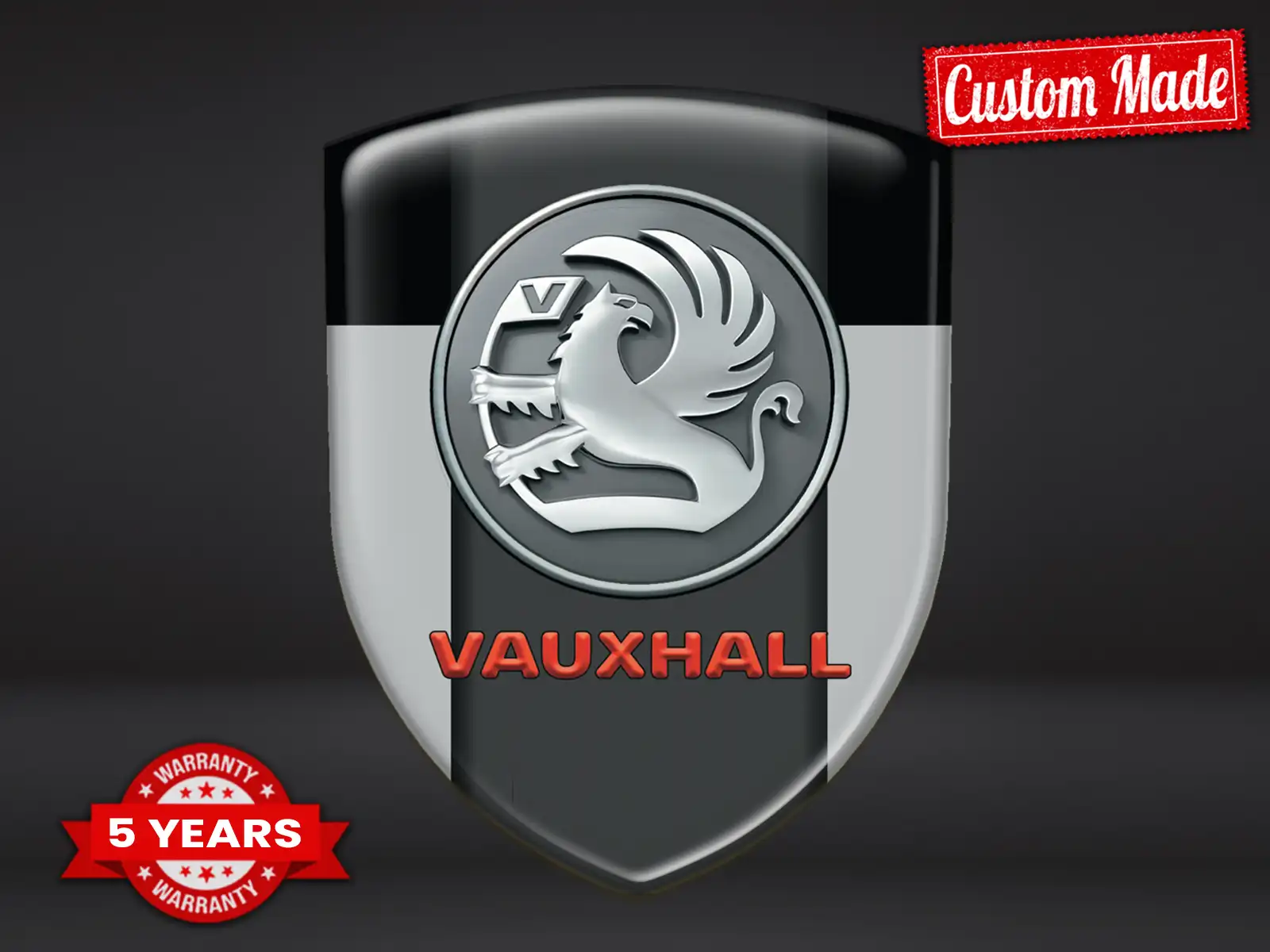 Vauxhall Pegatinas Negocio Personalizadas Resistentes Limitadas